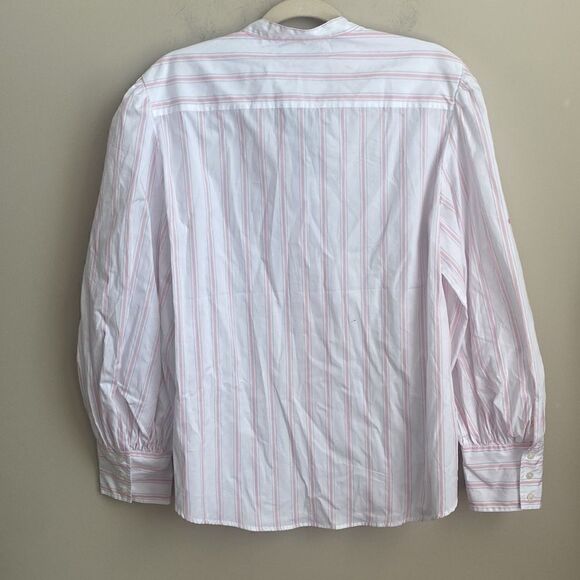 Lauren Ralph Lauren Black Label Striped Blouse. XL - Picture 3 of 7